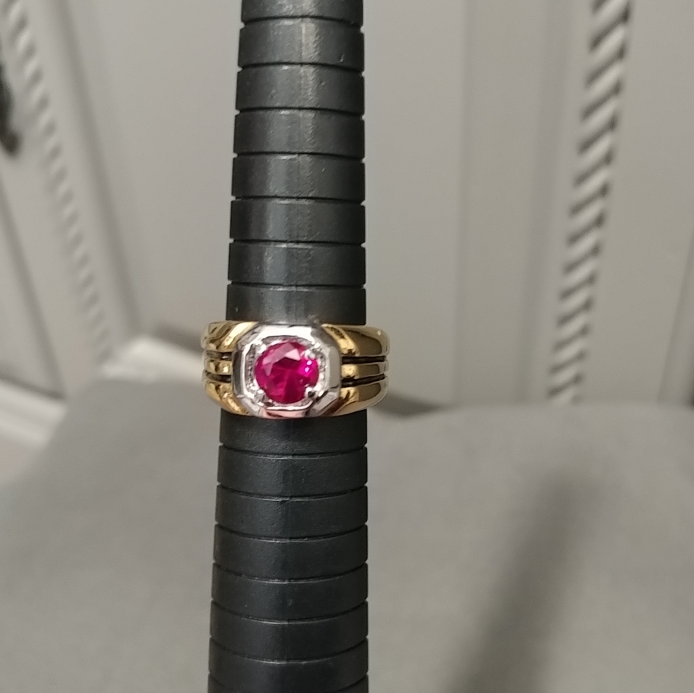 Vintage LIND 14KT HGE Ring Size 8 - Picture 6 of 8
